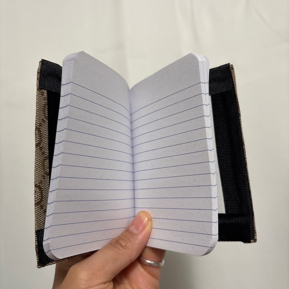 Upcycled Gucci mini Notebook - Picture 3 of 7